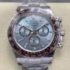 BTF BT4131 China Super Clone Daytona Ice Blue with Chestnut Brown Bezel