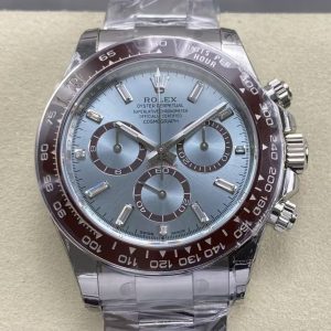 BTF BT4131 China Super Clone Daytona Ice Blue with Chestnut Brown Bezel
