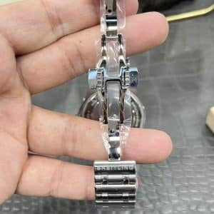 Super Clone Breitling Chronomat GMT 40 Green Dial Stainless Steel Bracelet BLS Factory China Replica Edition