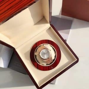 Super Clone Vacheron Constantin Overseas 41mm Silver Dial Rose Gold Stainless Steel Integrated Bracelet BBS Factory