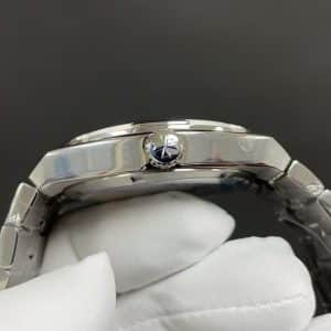 Super Clone Vacheron Constantin Overseas Tourbillon 42.5mm Black Dial Stainless Steel Integrated Bracelet BBS Factory