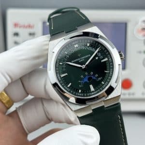 Super Clone Vacheron Constantin Overseas Moonphase & Retrograde Date Green Dial · BBS Factory