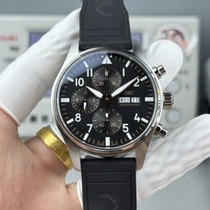 IWC Pilot Chronograph IW377710 Black Dial Super Clone – ZF Factory Replica