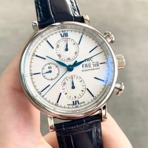 TW Factory IWC Portofino Chronograph IW391027 “Portofino Chrono” White Dial Super Clone Replica