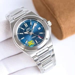 IWC Ingenieur Automatic 40 IW3289 Super Clone Replica – JC Factory Stainless Steel (Blue / Grey / White Dial)