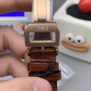 IWC Portugieser Chronograph IW3716 Super Clone — White Dial Rose Gold, ZF Factory