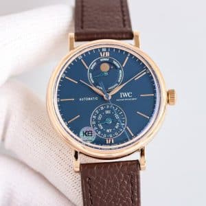 KB Factory IWC Portofino Complete Calendar IW359001 Rose Gold Super Clone Replica