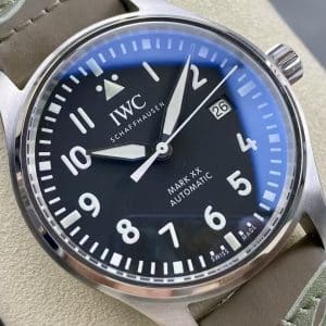 M+ Factory IWC Mark XX IW328203 Black Dial Super Clone Replica – Mark 20 Pilot Watch