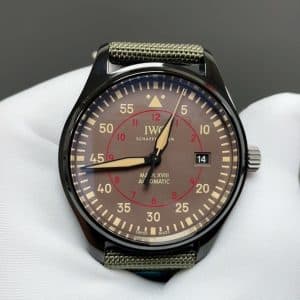IWC Mark XVIII “Top Gun Miramar” IW324702 Brown Dial Super Clone – AOF Factory Replica