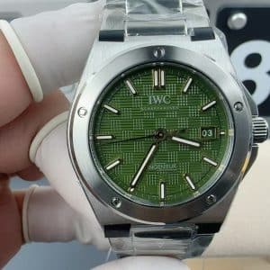 IWC Ingenieur Automatic 40 IW328904 Super Clone Replica Green Dial – ZF Factory V7 Version