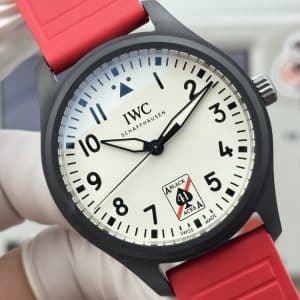 IWC Mark XVIII Top Gun “Black Aces” IW327004 White Dial Super Clone – AOF Factory Replica