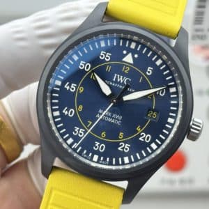 IWC Mark XVIII Top Gun Ceramic “Yellow Ring” IW327019 Super Clone – AOF Factory Replica