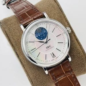 MKS Factory IWC Portofino Automatic Moonphase IW459001 “Portofino 37 Moonphase” Mother-of-Pearl Super Clone Replica