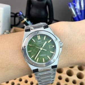 IWC Ingenieur Automatic 40 IW3289 “Ingenieur 40” Super Clone Replica – APS Factory Green Grid Dial