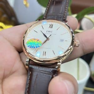 IWC Portofino Automatic 40 IW356517 Rose Gold Super Clone – White Dial | MKS Factory Replica