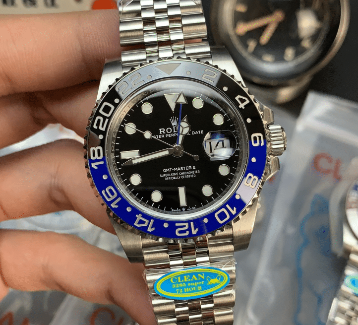 Clean Factory Super Clone Rolex Batman: Photos of the watch will be sent for confirmation before shipping.