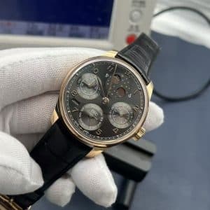 APS Factory IWC Portuguese Perpetual Calendar IW5033xx Grey Dial Super Clone Replica (New Release)