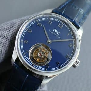 TC Factory IWC Portuguese Tourbillon IW546302 / IW546301 Blue & White Dial Super Clone Replica