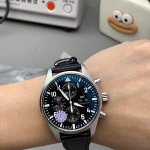 IWC Pilot Chronograph 43 IW377709 Black Dial Super Clone – ZF Factory Replica (De-Homogenized)
