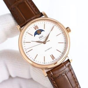 KB Factory IWC Portofino Complete Calendar IW359001 Rose Gold Super Clone Replica