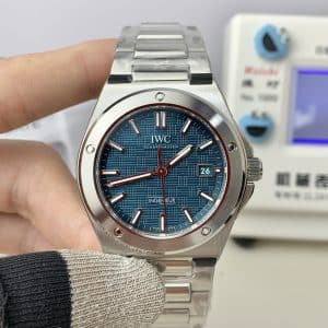 IWC Ingenieur Automatic 40 IW3289 Super Clone Replica – MKS Factory V7 Blue Grid Dial