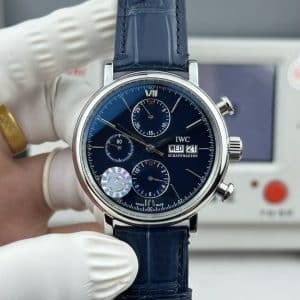 ZF Factory IWC Portofino Chronograph IW391023 “Portofino Chrono Blue” Stainless Steel Super Clone Replica