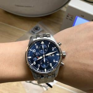 IWC Pilot Chronograph 41 IW388102 Blue Dial Super Clone – ZF Factory Replica