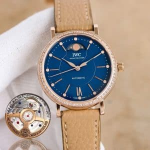 TW Chang IWC Portofino Automatic Moonphase IW459601 (IW659601) Rose Gold Super Clone Replica