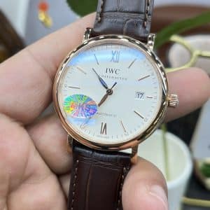 IWC Portofino Automatic 40 IW356517 Rose Gold Super Clone – White Dial | MKS Factory Replica