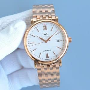 MKS Factory IWC Portofino Automatic IW356506 / IW356504 “Portofino 40 Bracelet” Rose Gold Super Clone Replica
