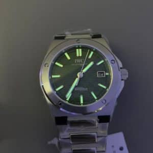 IWC Ingenieur Automatic 40 IW3289 “Ingenieur 40” Super Clone Replica – APS Factory Green Grid Dial