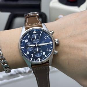 IWC Pilot Chronograph 41 IW388102 Blue Dial Super Clone – ZF Factory Replica