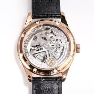 IWC Big Pilot Hand-Wound Eight Days IW510205 Rose Gold Blue Dial Super Clone – GR Factory Replica