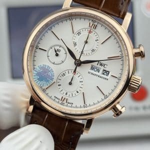 ZF Factory IWC Portofino Chronograph IW391036 “Portofino Chrono” Rose Gold Super Clone Replica