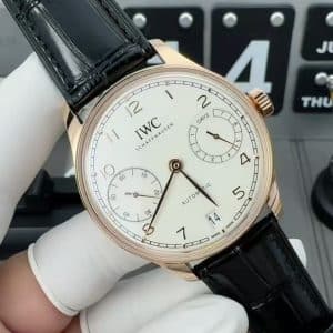 VS Factory IWC Portuguese Automatic IW500703 Rose Gold White Dial Super Clone Replica