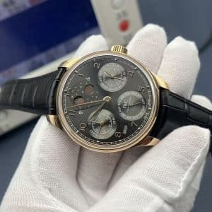 APS Factory IWC Portuguese Perpetual Calendar IW5033xx Grey Dial Super Clone Replica (New Release)