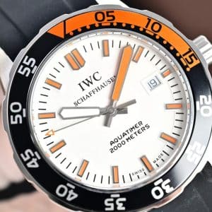 IWC Aquatimer Automatic 2000 IW358001 White Dial GR Factory Super Clone Replica