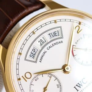 ZF Factory IWC Portuguese Annual Calendar IW503501 44mm White Dial Super Clone Replica (V3 Version)