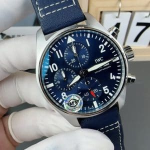IWC Pilot Chronograph 41 IW388102 Blue Dial Super Clone – APS Factory Replica (De-Homogenized)