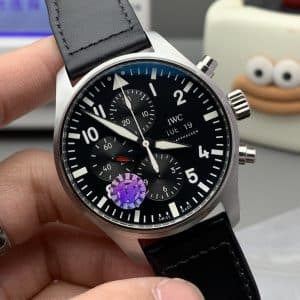 IWC Pilot Chronograph 43 IW377709 Black Dial Super Clone – ZF Factory Replica (De-Homogenized)