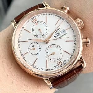 TW Factory IWC Portofino Chronograph IW391036 “Portofino Chrono” Rose Gold Super Clone Replica