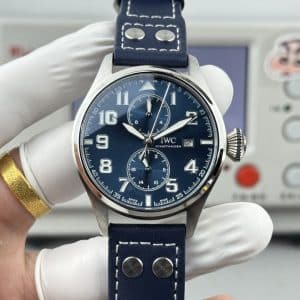 IWC Big Pilot 8 Days Heritage IW51584 Blue Dial Super Clone – TW Factory 316L Stainless Steel Replica