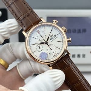 ZF Factory IWC Portofino Chronograph IW391036 “Portofino Chrono” Rose Gold Super Clone Replica