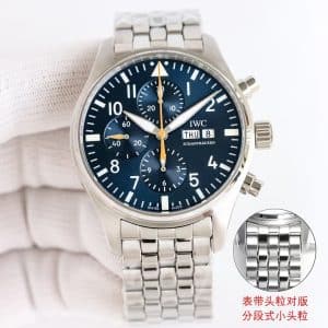 VS Factory IWC Pilot Chronograph IW377714 Blue Dial Super Clone Replica – “Le Petit Prince” Pilot Chrono