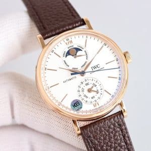 KB Factory IWC Portofino Complete Calendar IW359001 Rose Gold Super Clone Replica