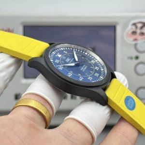 IWC Mark XVIII Top Gun Ceramic “Yellow Ring” IW327019 Super Clone – AOF Factory Replica