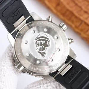 IWS Factory IWC Aquatimer Chronograph IW376803 Black Dial Super Clone Replica