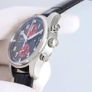 IWC Big Pilot Chronograph 46 IW502903 Rose Gold Black Dial Super Clone – KB Factory Replica