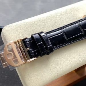AZ Factory IWC Portuguese Chronograph IW3716-03 Rose Gold Blue Dial Super Clone Replica
