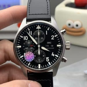 IWC Pilot Chronograph 43 IW377709 Black Dial Super Clone – ZF Factory Replica (De-Homogenized)